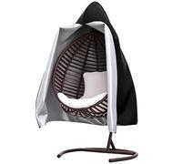 Protection de meubles résistante aux intempéries et imperméable avec cordon réglable pour chaise suspendue pour patio, maison, véranda, balcon, terrasse, appartement