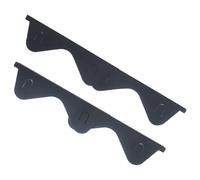 Protection de poêle - Espace en acier inoxydable, couvercle de fente | Lot de 2 protections rétractables pour bords de four, pour comptoirs de cuisine, cuisinières, espaces d'évier, protection contre