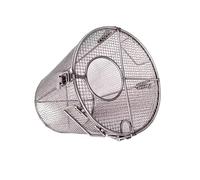 Protection de pompe submersible en acier inoxydable 304 | Couvercle de filtre anti-encrassement robuste pour pompes de bassin, puits et puisard | 50 x 70,1 cm