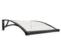 Protection de porte - Habillage de porte - Cache-porte - Surtoit de fenêtre - Avant-toit - Aluminium - Largeur : 82 cm