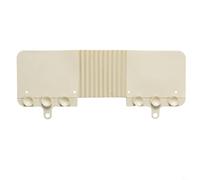 Protection d'évier en silicone | Écran souple et pliable avec ventouses puissantes pour la protection du comptoir de cuisine | Barrière d'eau pour granit lavable au lave-vaisselle (blanc)