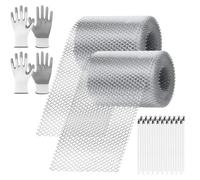 Protection en aluminium pour gouttières contre les feuilles et les animaux