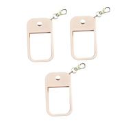 Protection en silicone souple pour bouteilles de 30 ml, pochette porte-clés légère et design facile à transporter pour bouteille de savon liquide