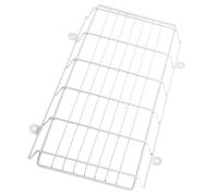 Protection Inox pour Signal de Sortie, Garde-fil Mural, Blanc | Acier Inoxydable, pour Éclairage de Secours et Appareils Associés, Bureaux et Usines, Design Moderne