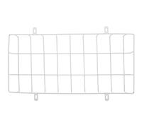 Protection Métallique Blanche pour Panneau de Sortie de Secours Mural | Cage en Maille Métallique, Montage Mural sans Outil, pour Entrepôts et Espaces Commerciaux Publics