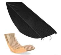 Protection Meuble Jardin 155x65x95cm Résistant Pluie | Design bloquant les UV, évite la décoloration, prolonge la durée de vie, résistant