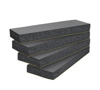 Protection murale de garage épaisse et auto-adhésive en mousse | Lot de 4 butées de porte de voiture pour parking, entrepôt, salle de sport, coin bois, métal, cloison sèche et protection du