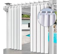 Protection solaire pour cabane de plage, lot de deux grilles de séparation, 220 x 155 cm, support pour cabane de plage, grilles d'ombrage perméables à l'air, imperméables, pour cabanes de plage, blanc