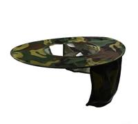 Protection solaire pour casque de chantier, réfléchissant | Blocage UV, ajustement réglable, compatible avec les casques standard, idéal pour les couvreurs