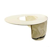 Protection solaire pour casque de chantier, réfléchissant | Blocage UV, ajustement réglable, compatible avec les casques standard, idéal pour les couvreurs