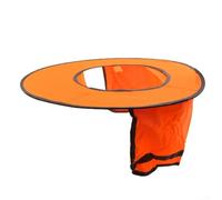 Protection solaire pour casque de chantier, réfléchissant | Blocage UV, ajustement réglable, compatible avec les casques standard, idéal pour les couvreurs