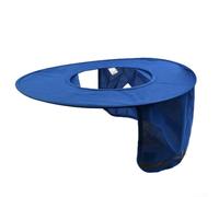 Protection solaire pour casque de chantier, réfléchissant | Blocage UV, ajustement réglable, compatible avec les casques standard, idéal pour les couvreurs