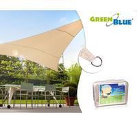 Voile ombrage en triangle GreenBlue GB502 3m (Beige)
