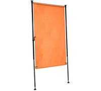 Protection standard pour balcon, couleur orange, 150 cm | Store vertical pour protéger de la vue et du soleil, installation sans perçage, idéal pour les appartements locatifs, fabriqué en Allemagne, t