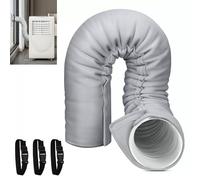 Protection Tuyau Climatisation, Gaine Isolante Climatisation, Isolation Tuyau Climatiseur - Enveloppe Isolante Triple Couche Ajustable Pour Usage IntéRieur Et ExtéRieur - DiamèTre 13 Cm Et 15 Cm
