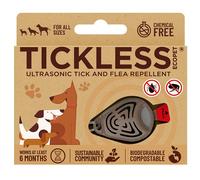 Protection ultrasonique contre les tiques pour les animaux Eco Pet TickLess - Brown