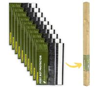 Protections anti-pourriture pour poteaux de clôture Postsaver Pro-Wrap standard Fits 75 x 75mm to 100 x 100mm poteaux de clôture carrés (10 Pack)