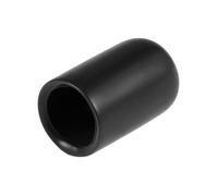 Protections de filetage de vis SOURCING MAP 80pcs Caoutchouc Embouts 10mm ID Vinyle Extrémité Ronde Cache Vis Filetage Noir