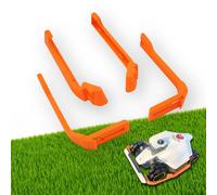 Protections de phares PRO pour Mammotion Luba 2/3 AWD, lot de 2, en plastique, de couleur orange