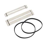 Protections de touche avec fixations en caoutchouc offrant une meilleure prise en main et anti-rayures - Accessoire de réparation de guitare en métal et caoutchouc