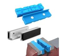 Protections magnétiques industrielles avec boîtier en aluminium et bandes en caoutchouc texturé pour une meilleure adhérence sur les surfaces métalliques (2 pièces, 15,2 cm)