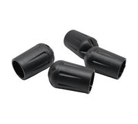 Protections pour pieds de chaise - Lot de 4 patins antidérapants à haute résistance - Base antidérapante pour protections de sol de pieds | Amortissement pour tapis en bois extérieur Com