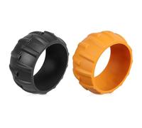Protector de Rueda para Worx Landroid Tiene una Potente Función de Ajuste de Perfil y es Compatible con Los Modelos de Ruedas M500, M500 plus, M700, M700 Plus y S300 - Noir/orange