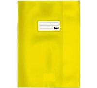 Apli 101608 - Lot de 10 Protège-cahiers PVC 19/100ème 21 x 29.7 cm Jaune