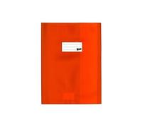 APLI 101616 - Lot de 10 Protège-cahiers PVC 19/100ème 24 x 32 cm Opaque Orange