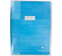 Protège-cahier elba standard pvc cristal 20/100e rabat a4+ 240x320mm incolore