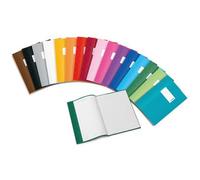 Protège-cahier, A5, en PP, noir opaque