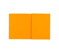Protège cahier carte lustrée 225g - 17x22 cm - Jaune