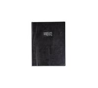 Calligraphe Protège-cahier Grain cuir PVC 22/100ème 17x22 cm Noir