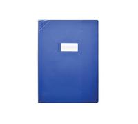 Oxford Protège-cahiers Strong Line PVC 150 24 x 32 cm Opaque Bleu Lot de 3
