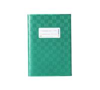 Herma Protège-cahier A5 en PP – Structure en velours – Vert foncé opaque