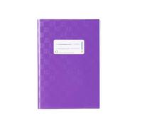 Herma Protège-cahier A5 7426 en PP, structure velours, violet opaque