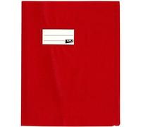 APLI Protège-cahier 101597 PVC opaque 17 x 22 cm épaisseur 19/100ème grain cuir Rouge