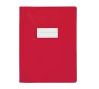 ELBA Lot de 3 Protège-cahiers PVC 150 Strong Line 17x22 cm opaque rouge