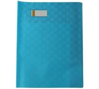 Protège-cahier - PVC - 24x32 cm - Opaque - Bleu ciel - Épaisseur 12/100ème