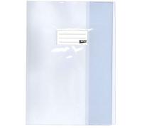 Protège-cahier PVC - APLI - Incolore - 21 x 29.7 cm - Grain lisse - Conforme REACH