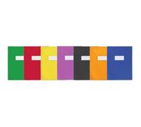 ELBA Lot de 5 Protège-cahiers PVC 150 Strong Line 17x22 cm opaque Vert