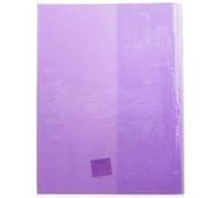 Calligraphe Protège-cahiers Cristalux PVC A4 22/100ème Violet