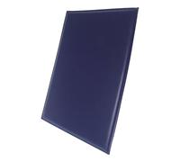 Protège-certificat Bleu en PU pour Diplômes et Documents de Cérémonie | Réutilisable, Protège les Dommages, Intérieur Lisse, Garde les Feuilles à Plat, Style Élégant