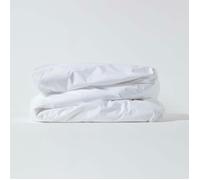 Protège Couette Imperméable - Blanc - 135 x 200 cm - Synthétique - Lavable - Tissu imperméable