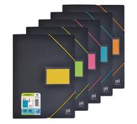 Protege-Docs Oxford Etudiant A4 60 Poch PP Elastique Assorti Pav