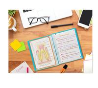 Protege-Docs Spiral Oxford School Life A5 40 Poch PP Translucide/Opaque Assorti Pav