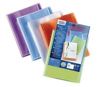 Livret de présentation ELBA POLYVISION, 80 pochettes, assorti DIN A4, en PP, 0,7 mm, transparent, avec pochette transparente sur - 10 pièces (100205933)