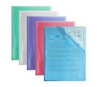 Protège-documents 2ND LIFE OXFORD polypropylène A4 40 pochettes - 80 vues couleurs assortis