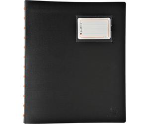 Protège-documents A4 - EXACOMPTA - 86334E - Carton de 6 - 30 pochettes détachables (60 vues) - Couverture PVC noire