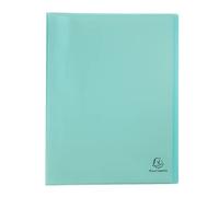 Protège-documents A4 Chromaline Pastel 80 vues - EXACOMPTA - Plastique - Blanc